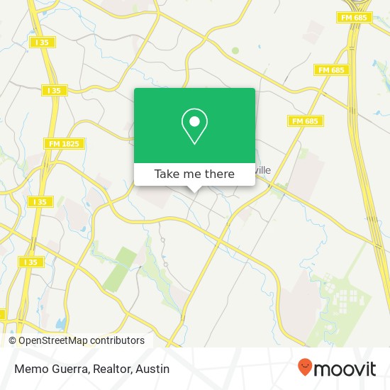 Memo Guerra, Realtor map