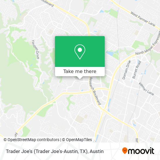 Mapa de Trader Joe's (Trader Joe's-Austin, TX)