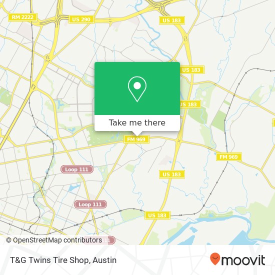 T&G Twins Tire Shop map
