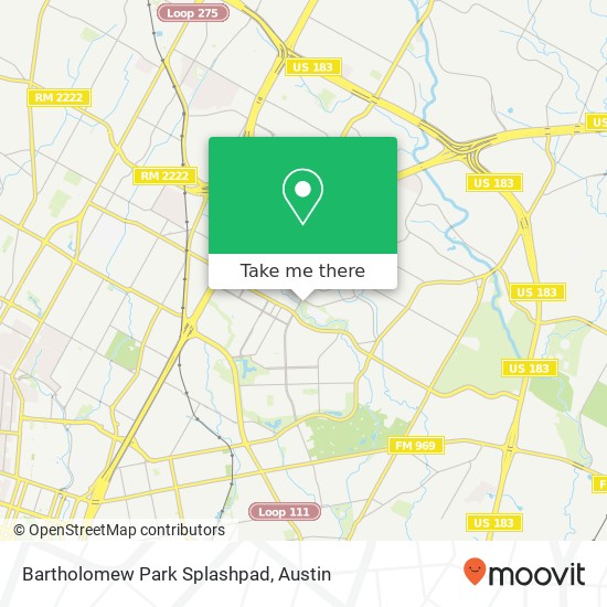 Mapa de Bartholomew Park Splashpad