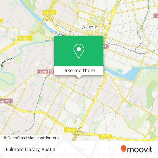 Mapa de Fulmore Library