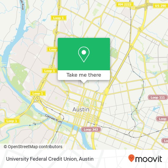 Mapa de University Federal Credit Union