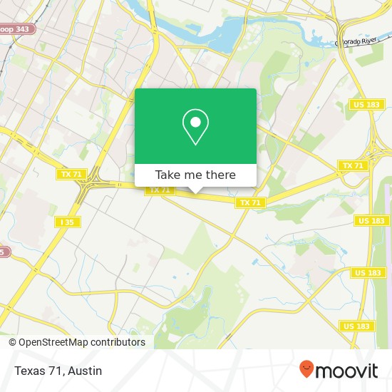 Texas 71 map