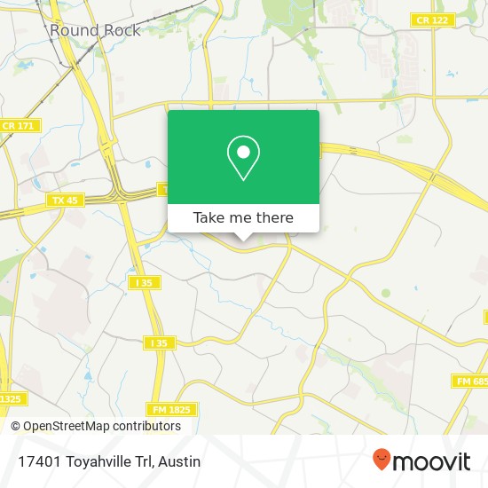 17401 Toyahville Trl map
