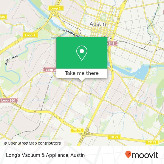 Mapa de Long's Vacuum & Appliance