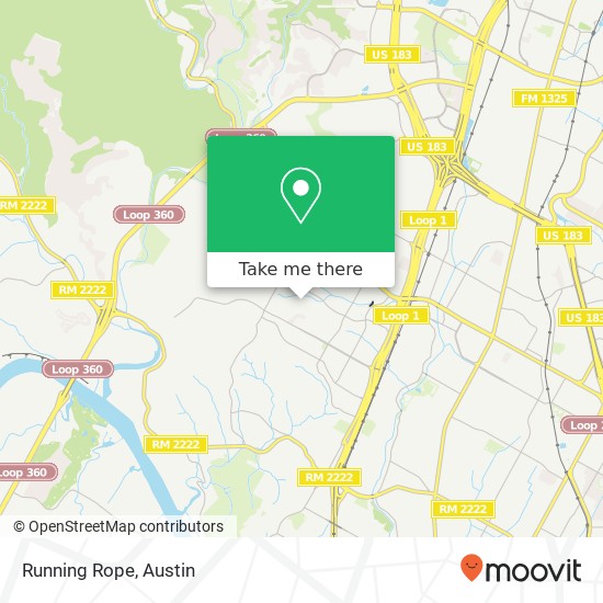 Mapa de Running Rope