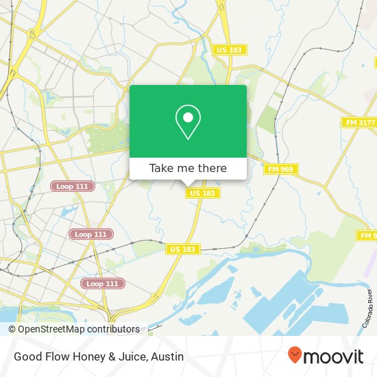 Good Flow Honey & Juice map