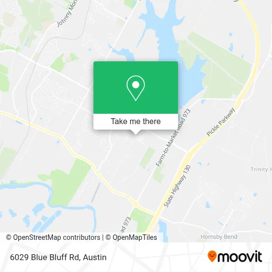 6029 Blue Bluff Rd map