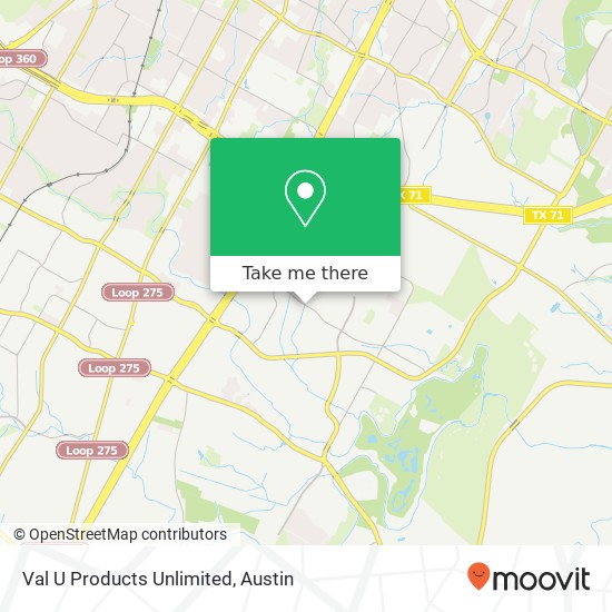 Val U Products Unlimited, 2215 Teri Rd Austin, TX 78744 map