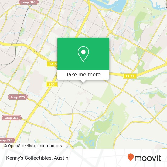 Kenny's Collectibles, 4211 Todd Ln Austin, TX 78744 map