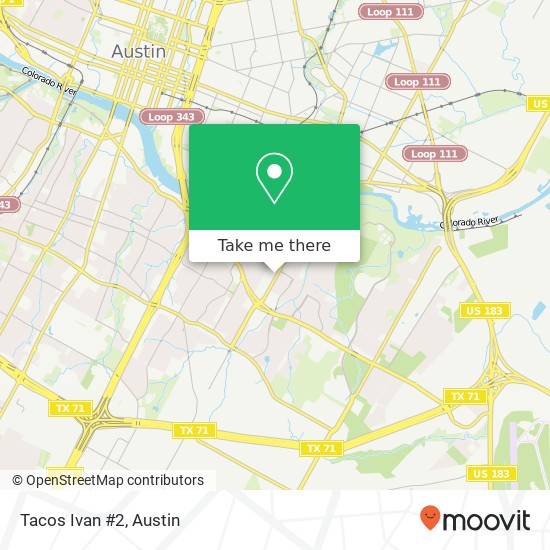 Tacos Ivan #2, 1500 S Pleasant Valley Rd Austin, TX 78741 map