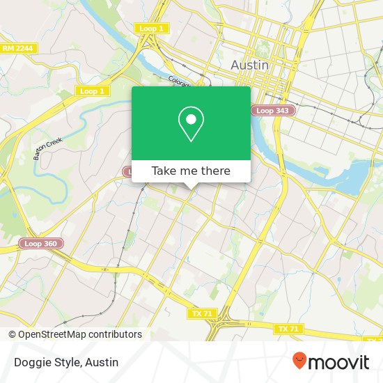 Doggie Style, 603 W Live Oak St Austin, TX 78704 map