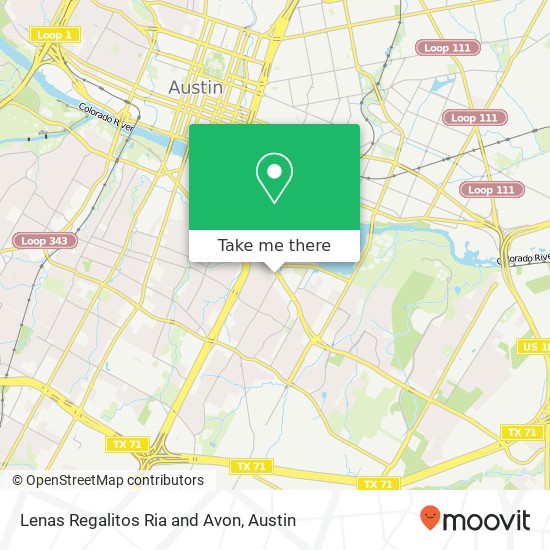 Lenas Regalitos Ria and Avon, 1725 E Riverside Dr Austin, TX 78741 map