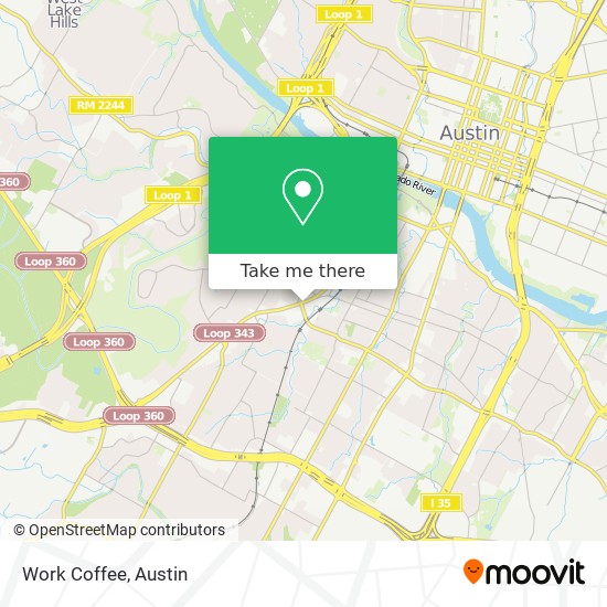 Mapa de Work Coffee