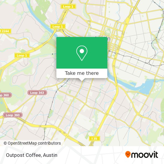 Outpost Coffee map