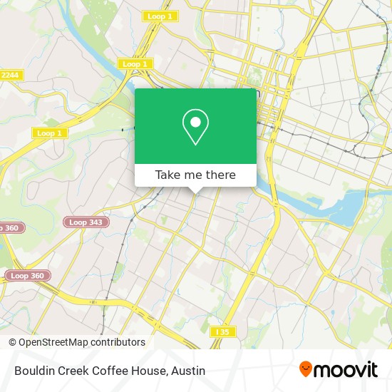 Bouldin Creek Coffee House map