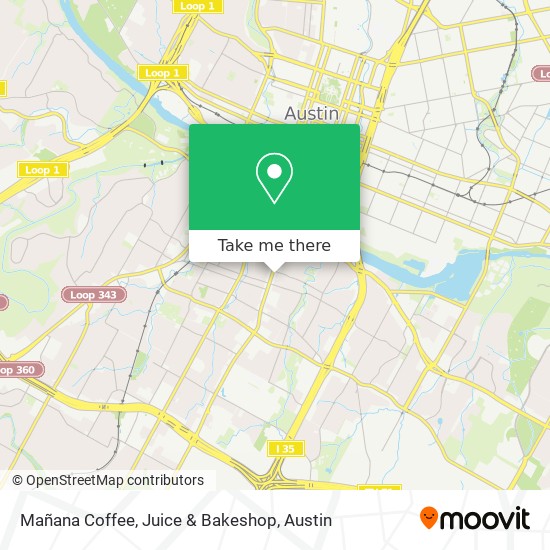 Mapa de Mañana Coffee, Juice & Bakeshop