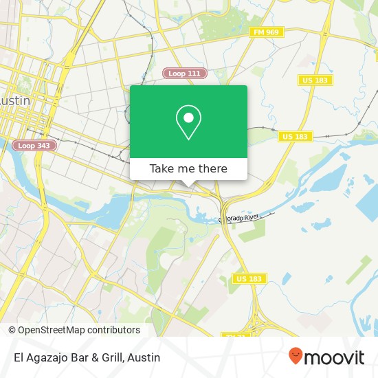 El Agazajo Bar & Grill, 5005 E 5th St Austin, TX 78702 map