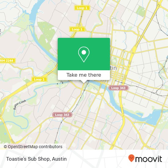 Toastie's Sub Shop, 215 S Lamar Blvd Austin, TX 78704 map