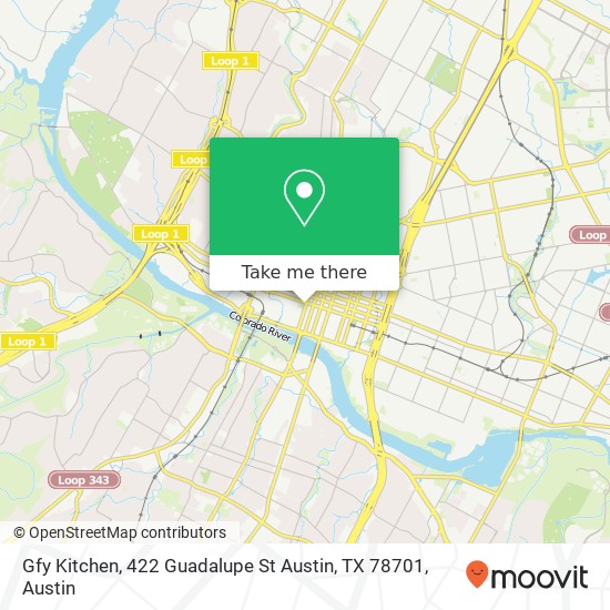 Gfy Kitchen, 422 Guadalupe St Austin, TX 78701 map