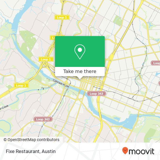 Fixe Restaurant, 500 W 5th St Austin, TX 78701 map