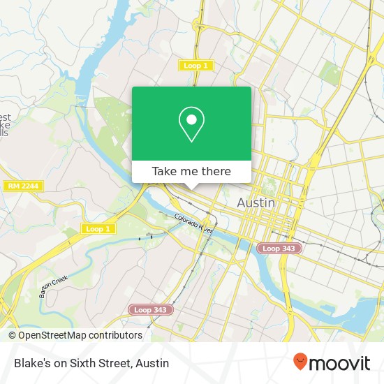 Blake's on Sixth Street, 1221 6th St W Austin, TX 78703 map