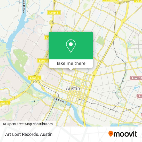 Art Lost Records map
