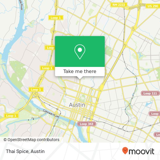 Thai Spice, 2100 Guadalupe St Austin, TX 78705 map