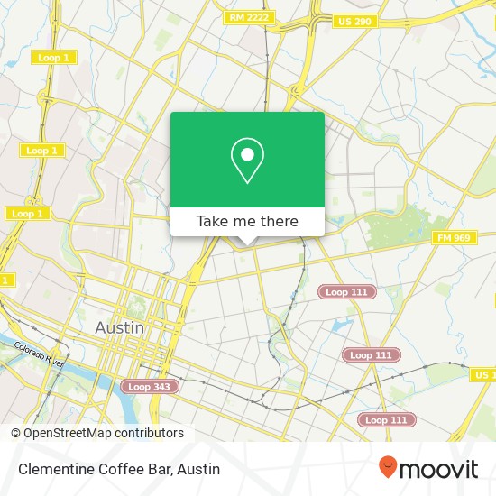 Clementine Coffee Bar, 2200 Manor Rd Austin, TX 78722 map