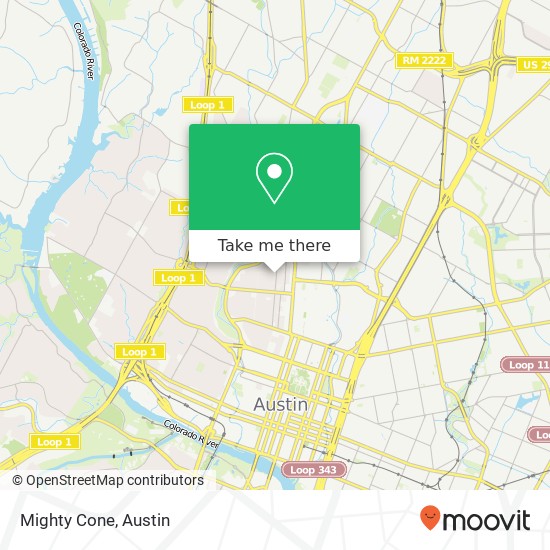 Mighty Cone, 2512 Rio Grande St Austin, TX 78705 map
