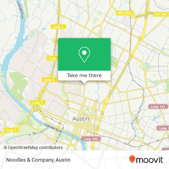 Noodles & Company, 2402 Guadalupe St Austin, TX 78705 map