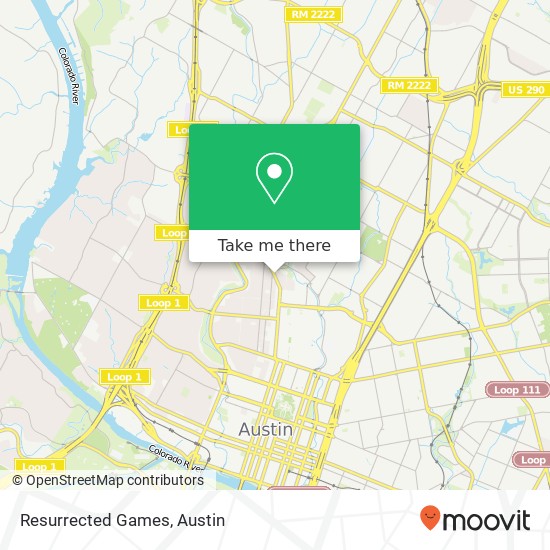 Resurrected Games, 2815 Guadalupe St Austin, TX 78705 map