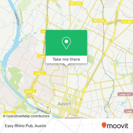 Mapa de Easy Rhino Pub