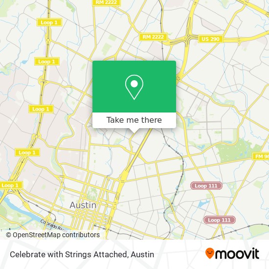 Celebrate with Strings Attached map