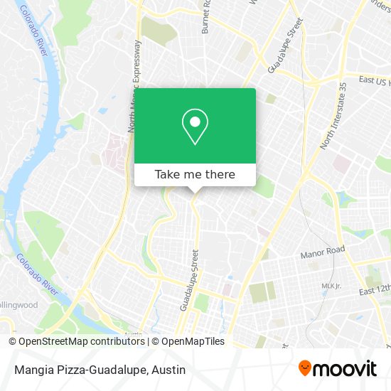 Mangia Pizza-Guadalupe map