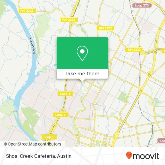 Shoal Creek Cafeteria, 3501 Mills Ave Austin, TX 78731 map