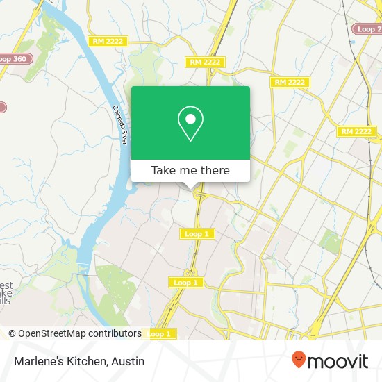 Marlene's Kitchen, 2210 W 35th St Austin, TX 78703 map