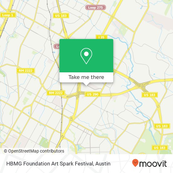 Mapa de HBMG Foundation Art Spark Festival