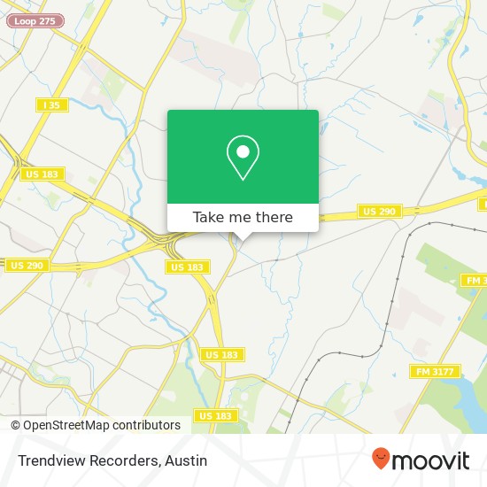 Trendview Recorders, 8107 Springdale Rd Austin, TX 78724 map