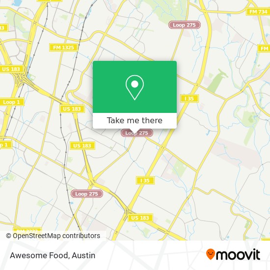 Awesome Food map