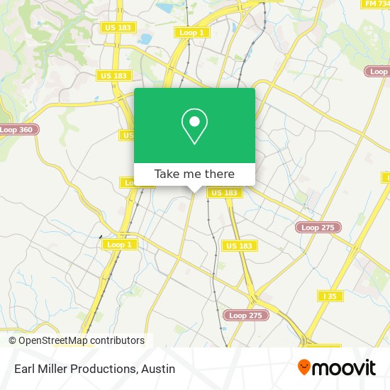 Earl Miller Productions map