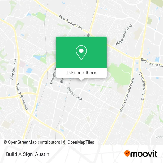 Mapa de Build A Sign
