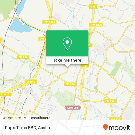 Pop's Texas BBQ, 13009 Withers Way Austin, TX 78727 map