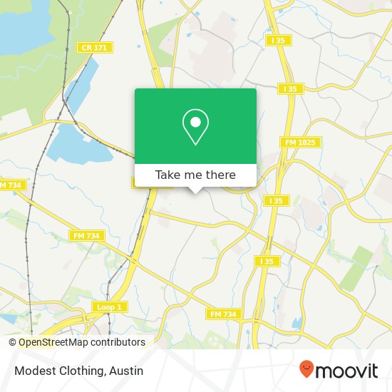 Modest Clothing, 2311 Gardenia Dr Austin, TX 78727 map