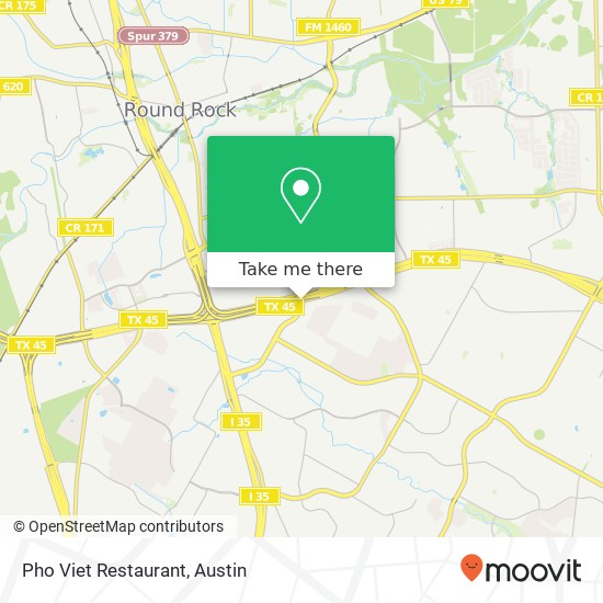 Pho Viet Restaurant, 603 Louis Henna Blvd Round Rock, TX 78664 map