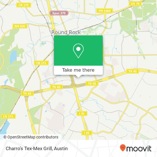 Charro's Tex-Mex Grill, 2601 S Interstate 35 Round Rock, TX 78664 map
