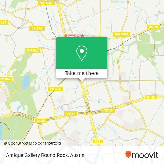 Antique Gallery Round Rock, 1601 S Interstate 35 Round Rock, TX 78664 map