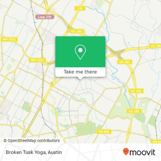 Mapa de Broken Tusk Yoga