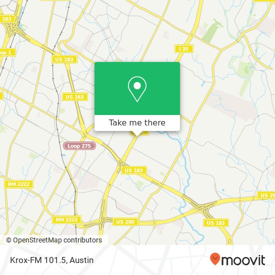 Mapa de Krox-FM 101.5