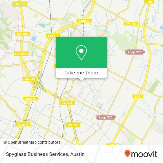 Mapa de Spyglass Business Services